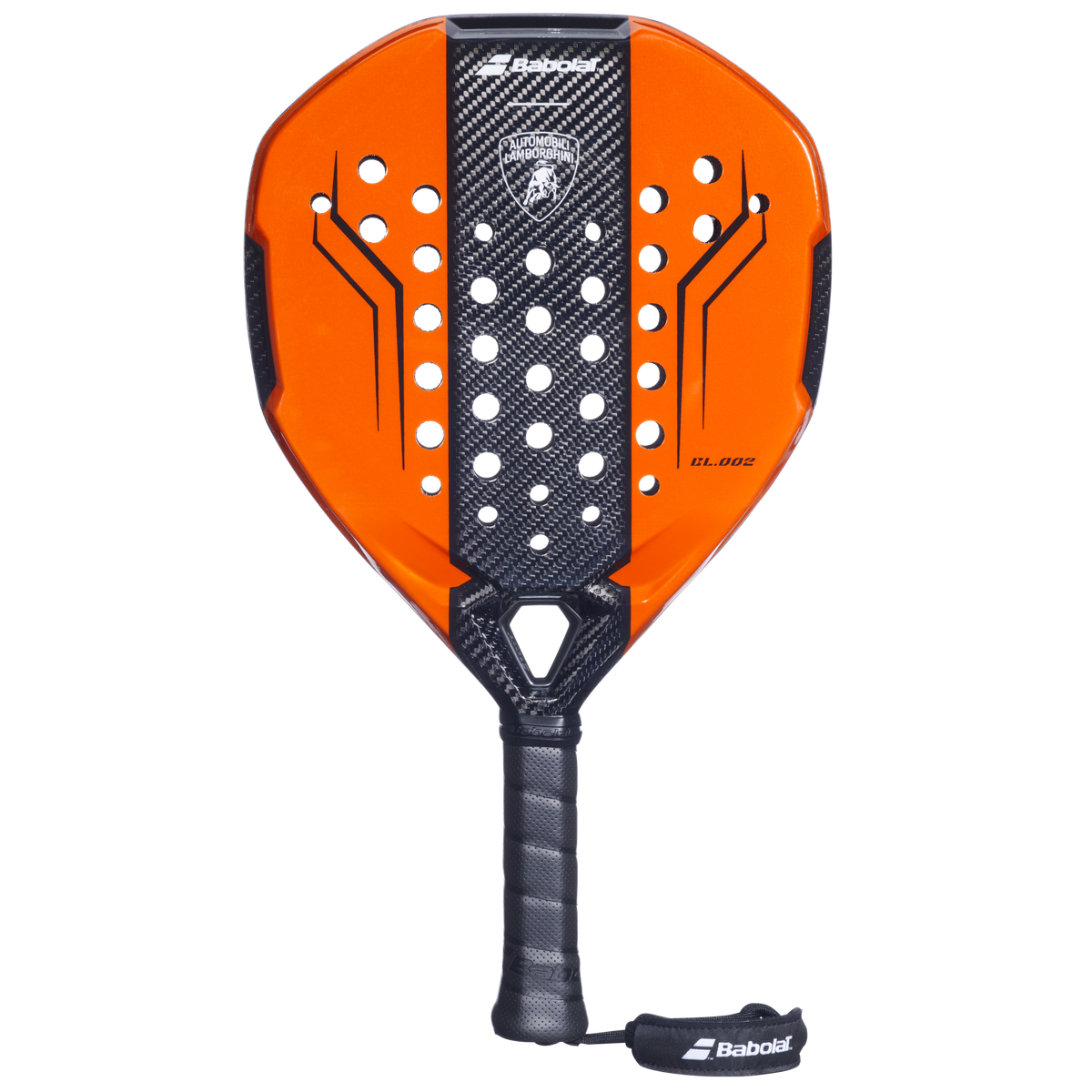 Babolat x Lamborghini BL.002 padel racket in orange